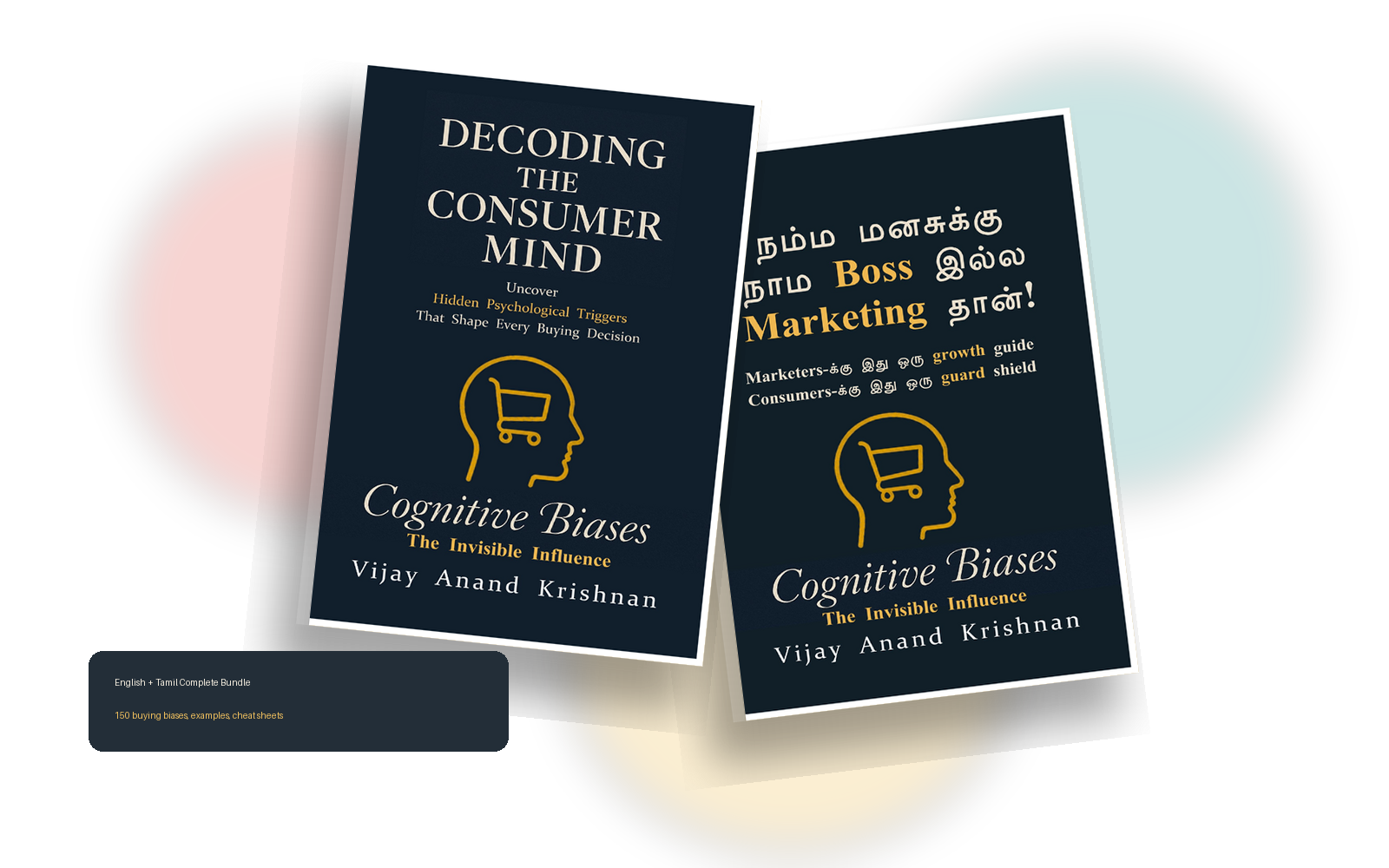 English and Tamil cognitive biases book bundle